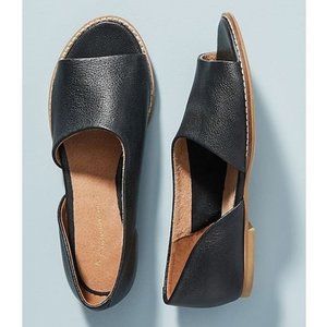 Anthropologie Souvenir Leather Cut Out Sandals